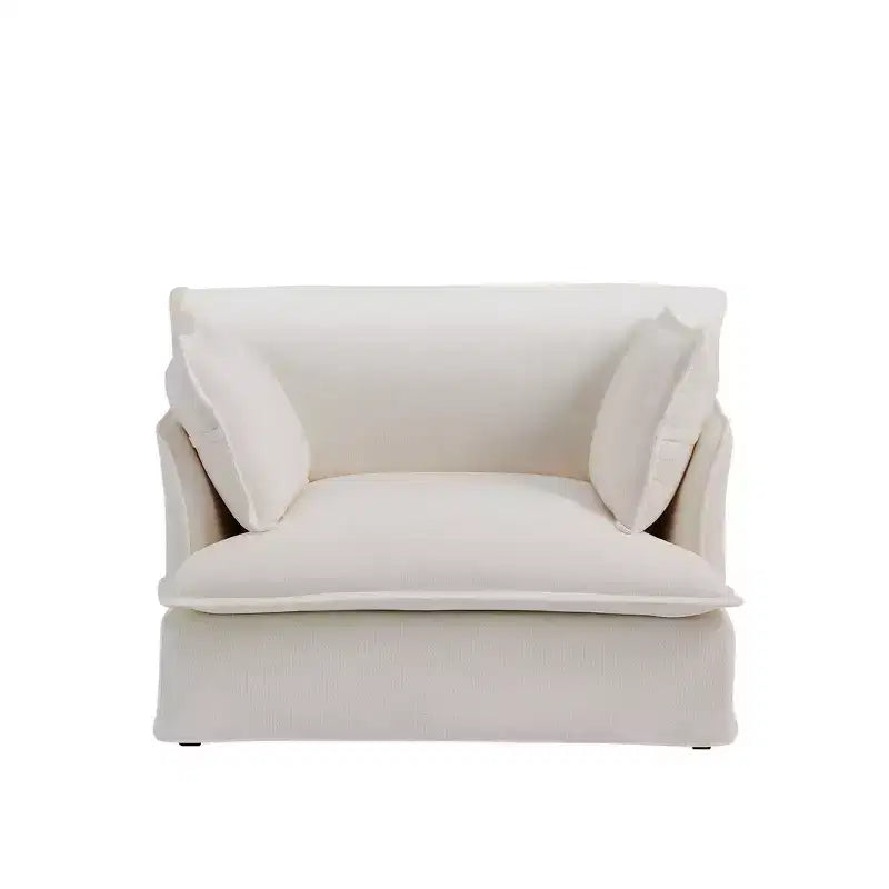 Poltrona d'accento in ciniglia, monoposto, oversize, verde / rosa / bianca