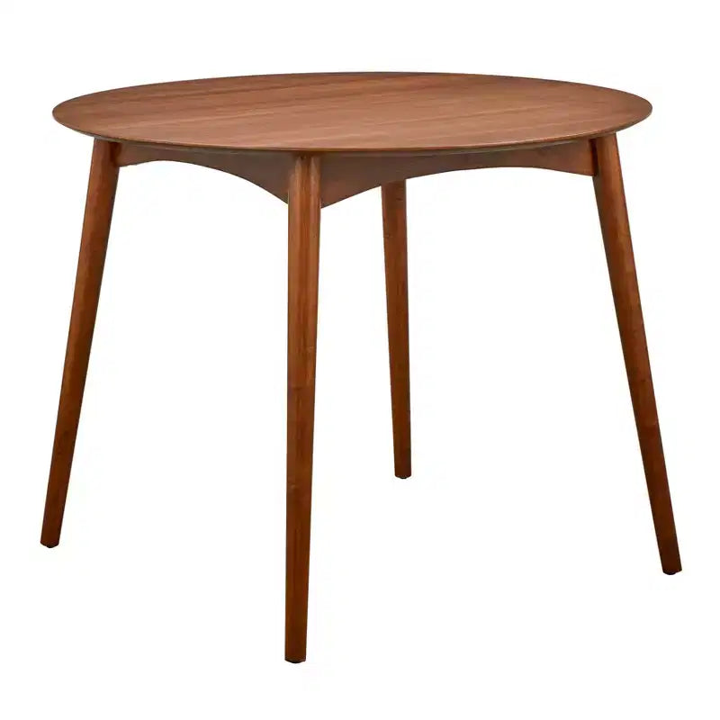 Set da pranzo per 2 persone, altezza bancone, rotondo noce/grigio