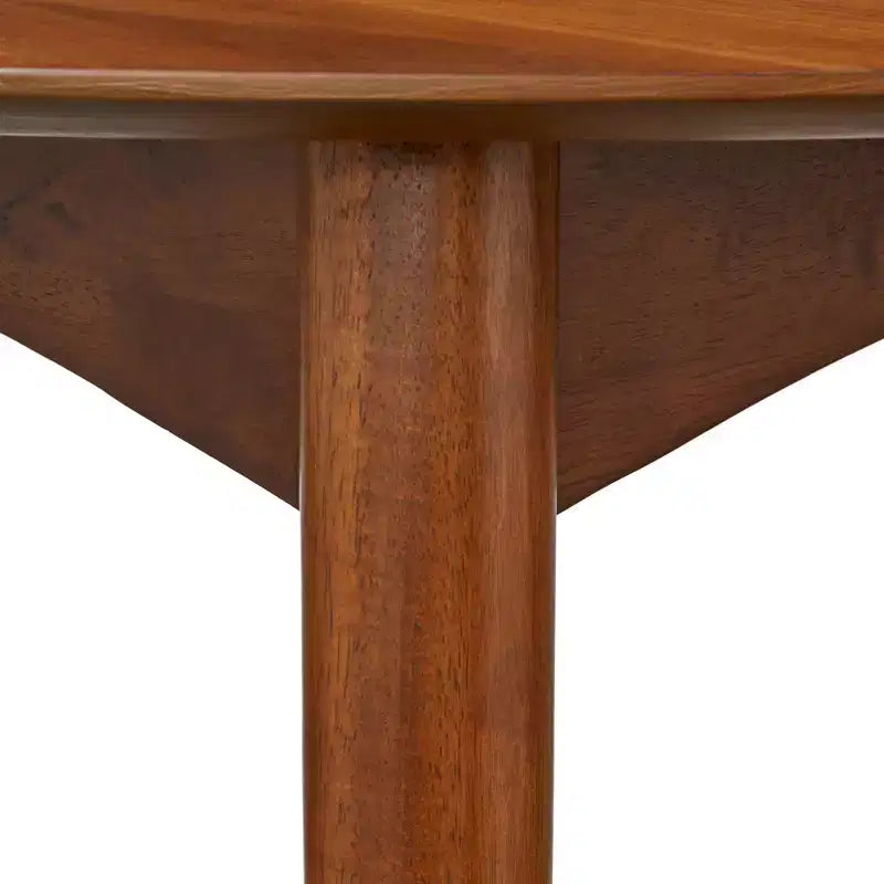 Set da pranzo per 2 persone, altezza bancone, rotondo noce/grigio