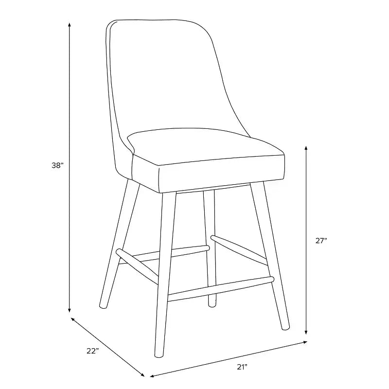 Sgabello da bar imbottito senza braccioli, schienale alto, colore carbone/beige/blu scuro/bianco, 1 posto
