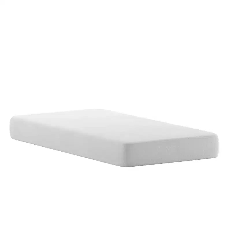 Materasso in memory foam bianco a media rigidità, Singolo/Piazza e mezza/Matrimoniale/King, 1-2 persone
