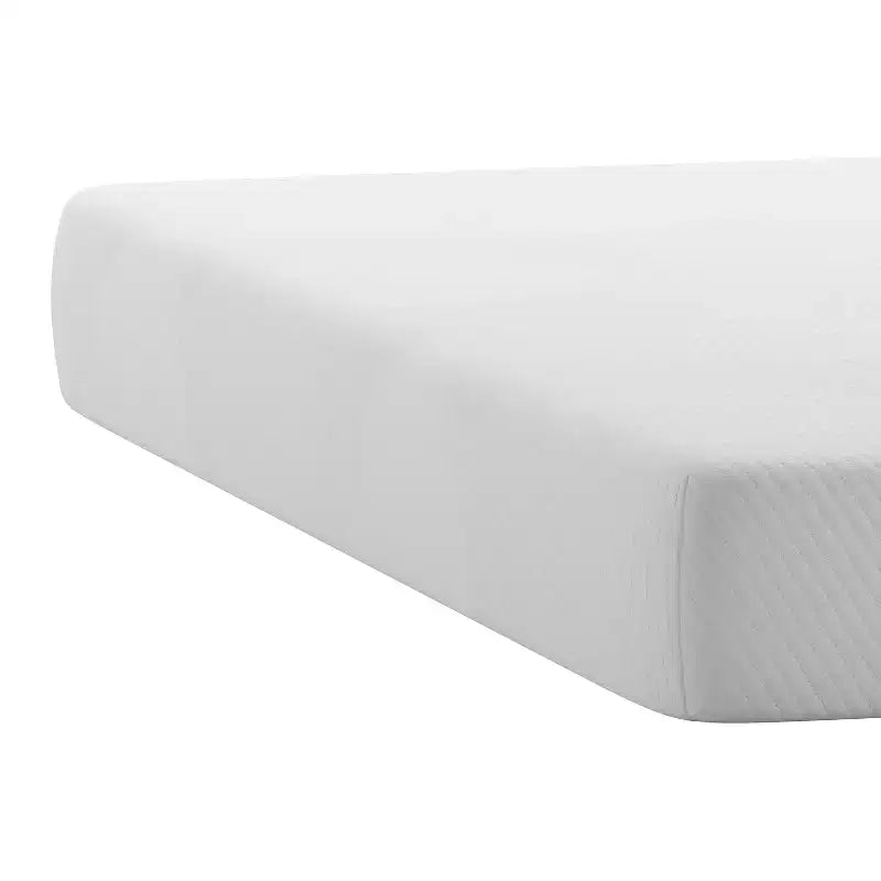 Materasso in memory foam bianco a media rigidità, Singolo/Piazza e mezza/Matrimoniale/King, 1-2 persone